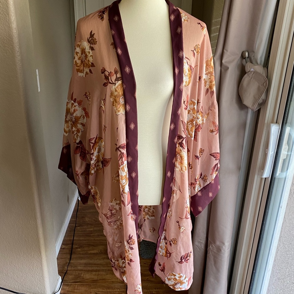 Floral kimono